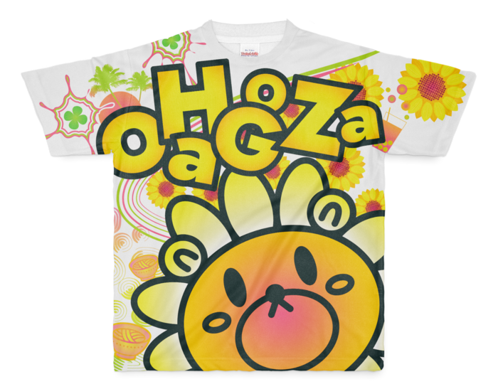 本間ひまわり オリジナル フルグラフィックTシャツの商品画像