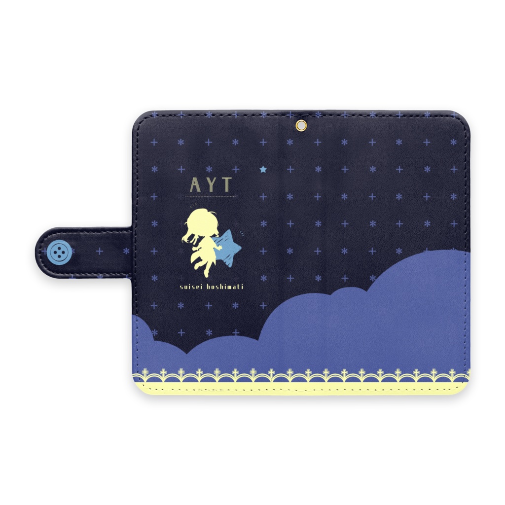 星街すいせい 手帳型androidケースの商品画像