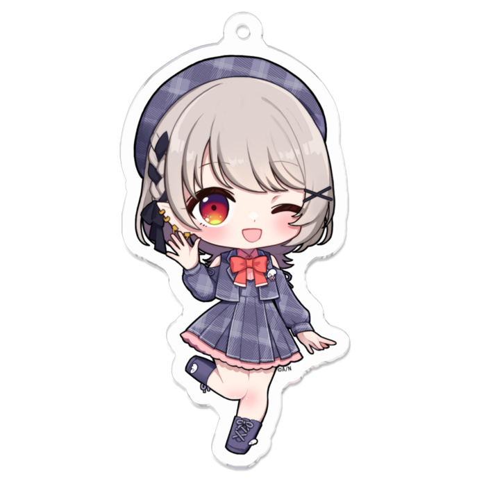 ちるれる アクリルキーホルダー える