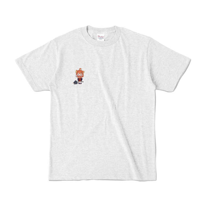 ぷTシャツB -アッシュ -S