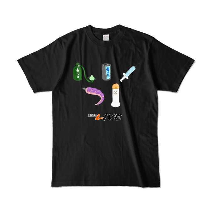 カラーTシャツ - L - ブラック (濃色)