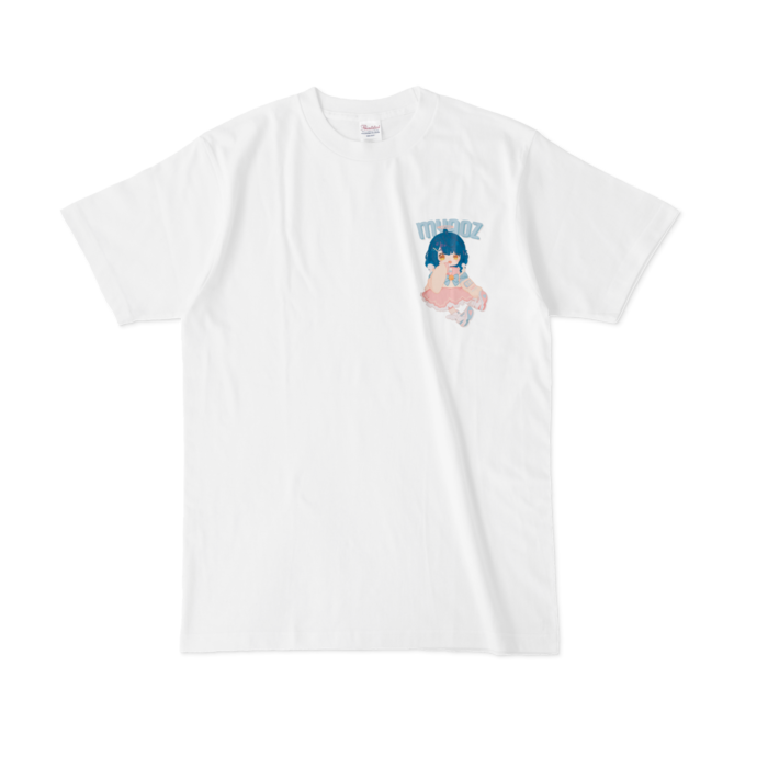天宮こころ の胸ぷりTシャツ - L - ピンク-ボブの公式画像