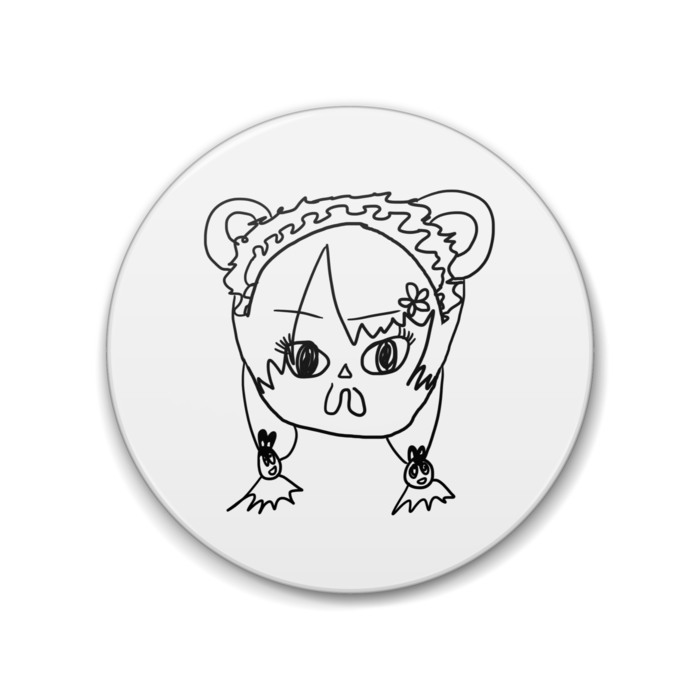 缶バッジ - 88mm 戌亥とこ