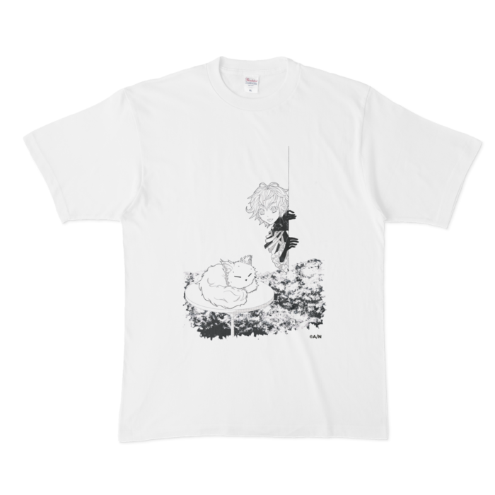 Derem Kado White T-Shirt Design A  Size - XL