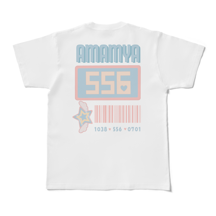天宮こころ の胸ぷりTシャツ