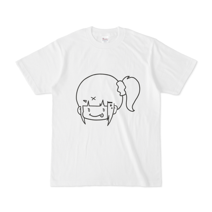 ぺろりんはやちぇTシャツ - S - 白