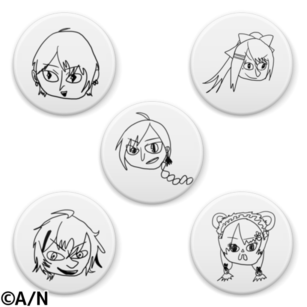 Vtuberロック革命2021 オリジナル缶バッジの商品画像