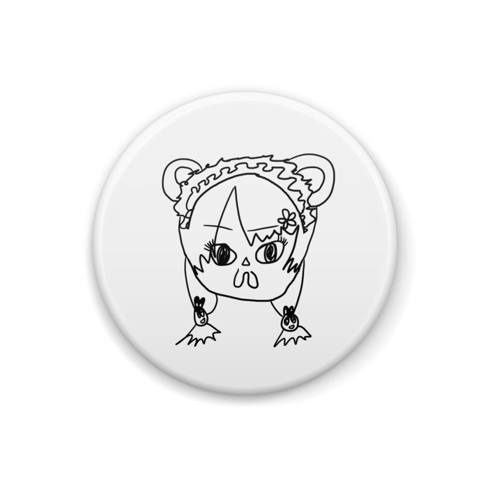 缶バッジ - 32mm 戌亥とこ