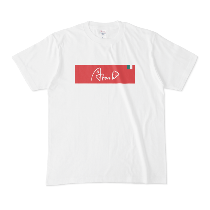 【ホワイト・Mサイズ】アルランディス 誕生日記念ボックスロゴTシャツの公式画像