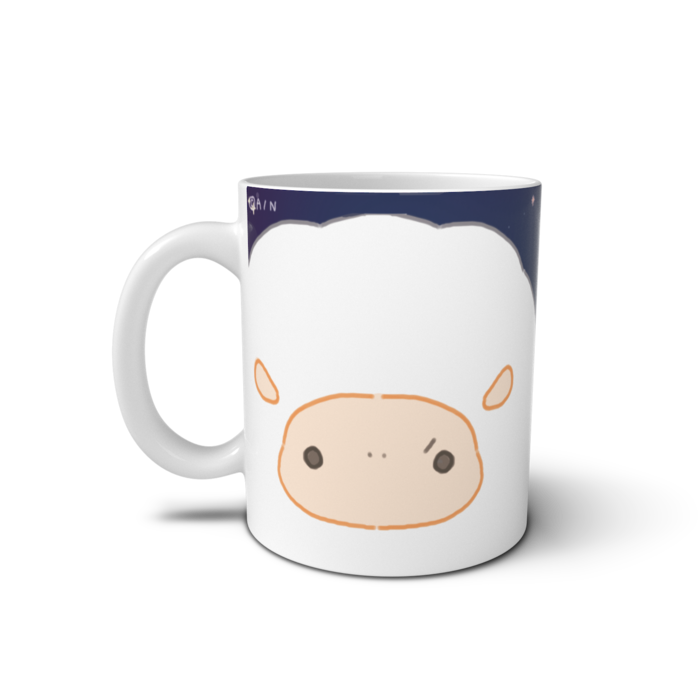 ヤン ナリ せかいせいふく(•ˋ _ ˊ•)オリジナルマグカップ