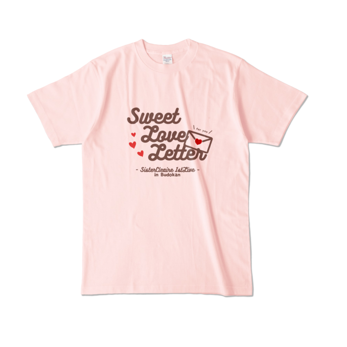 カラーTシャツ - L - ライトピンク