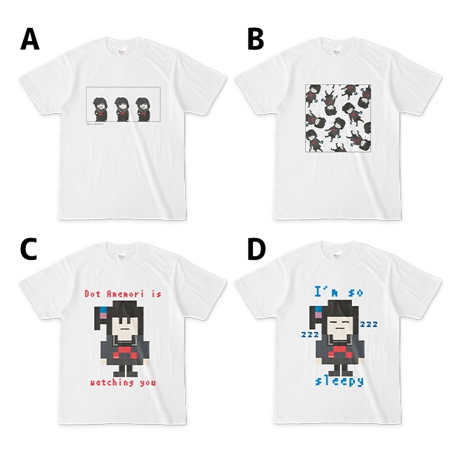 雨森小夜 オリジナルTシャツ(白)の商品画像