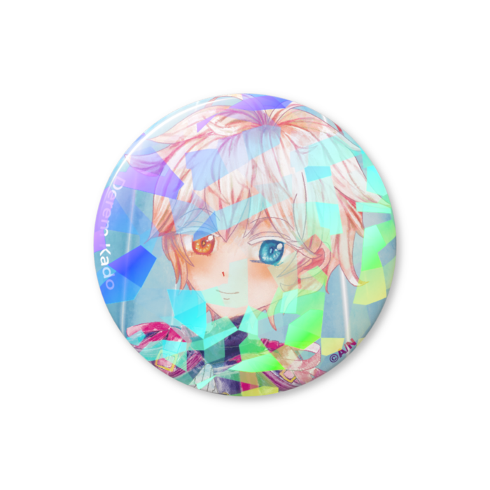 The Mixsing Pieces Holographic Can Badge Derem Crystalの公式画像