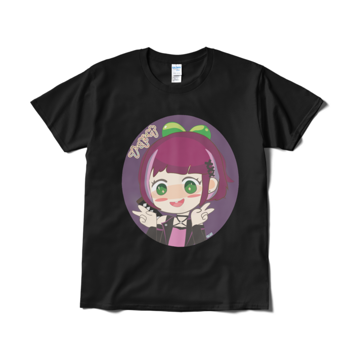Nagisa Arcinia's T-Shirt Nagisa Arcinia's T-Shirt Design B - Black Lの公式画像