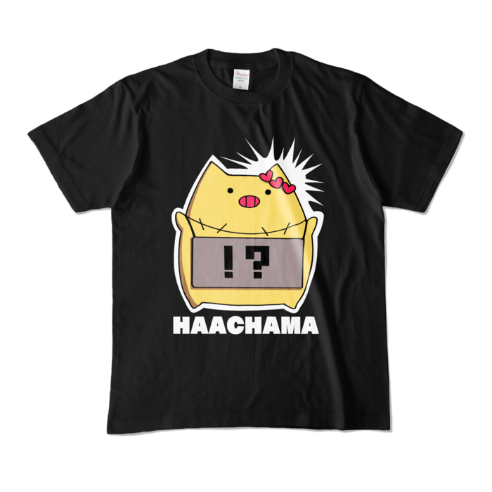 <新> 赤井はあと HAACHAMA Tシャツ『黒』の商品画像