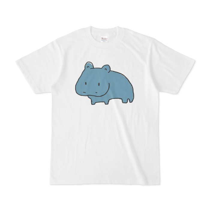 緑仙 オリジナルTシャツ カバ Tシャツ - S - 白