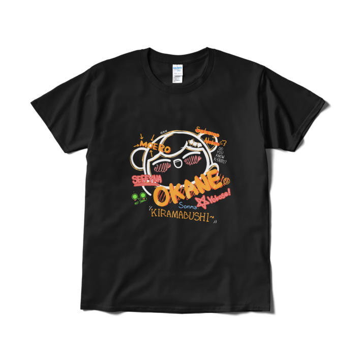 セフィナ オリジナルTシャツ らくがきメカフィナ - ブラック -Lの公式画像