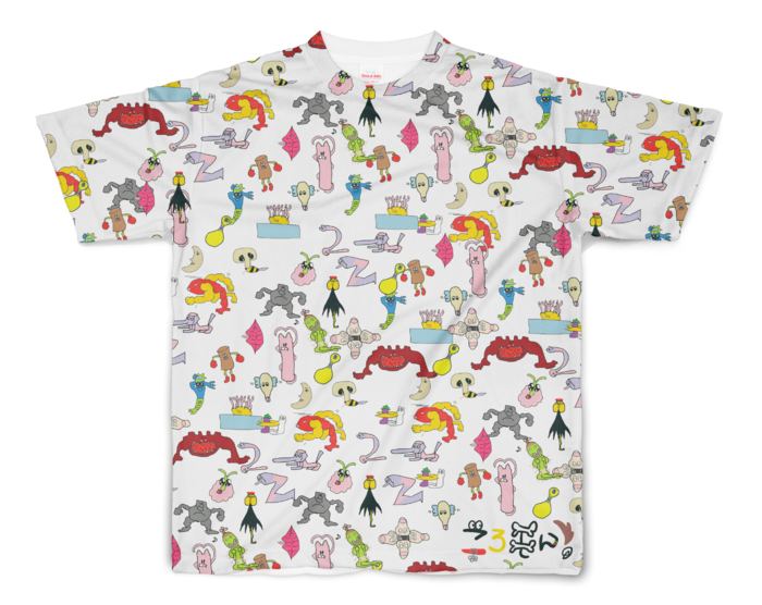 フルグラフィックTシャツ - S - 両面印刷
