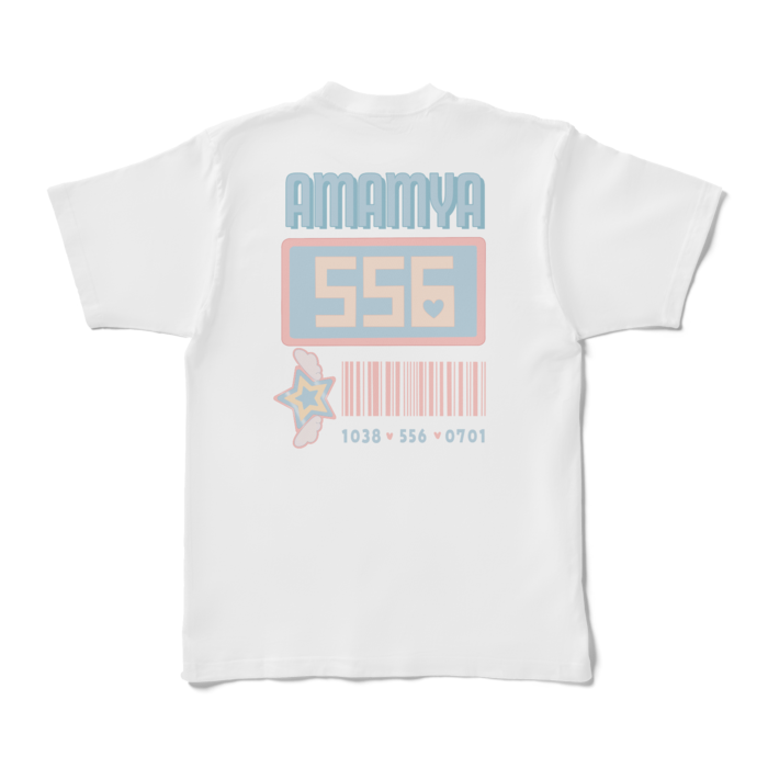 天宮こころ の胸ぷりTシャツ