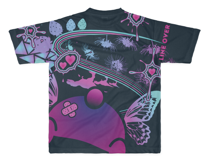 本間ひまわり オリジナル フルグラフィックTシャツ