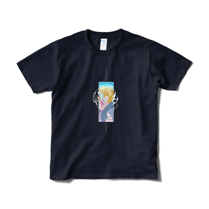 Rai Galilei's Original Instant T-shirt Design B "Bluemoon" - Navy - Sの公式画像
