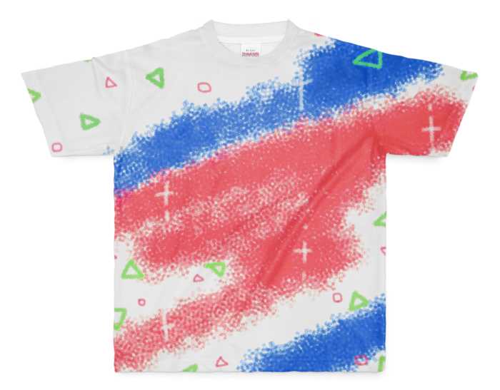 ロゼ隊マナチャージTシャツ フルグラフィックTシャツ - M - 両面印刷の公式画像
