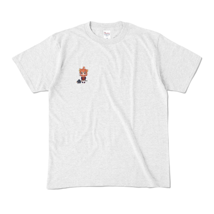 ぷTシャツA -アッシュ -M