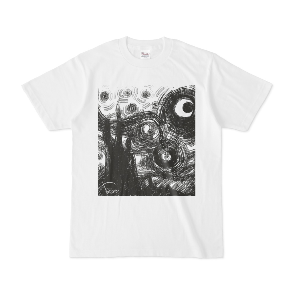 鷹宮リオン 〇月夜Tシャツの商品画像