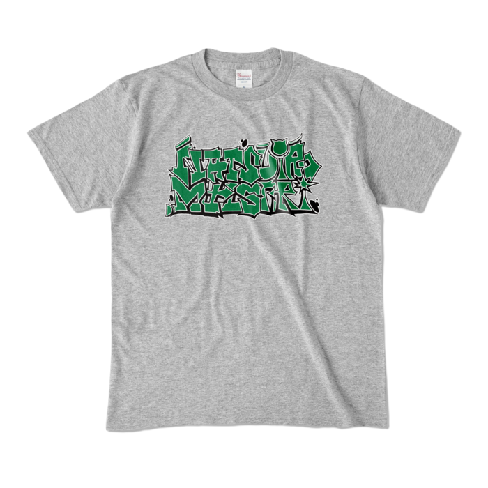 夏色まつり　誕生日記念Tシャツ　LOGO（グレー） カラーTシャツ - M - 杢グレー (濃色)の公式画像