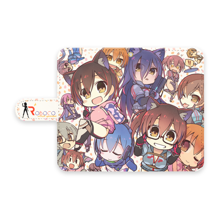 手帳型ロボ子さんだらけーす(Android)