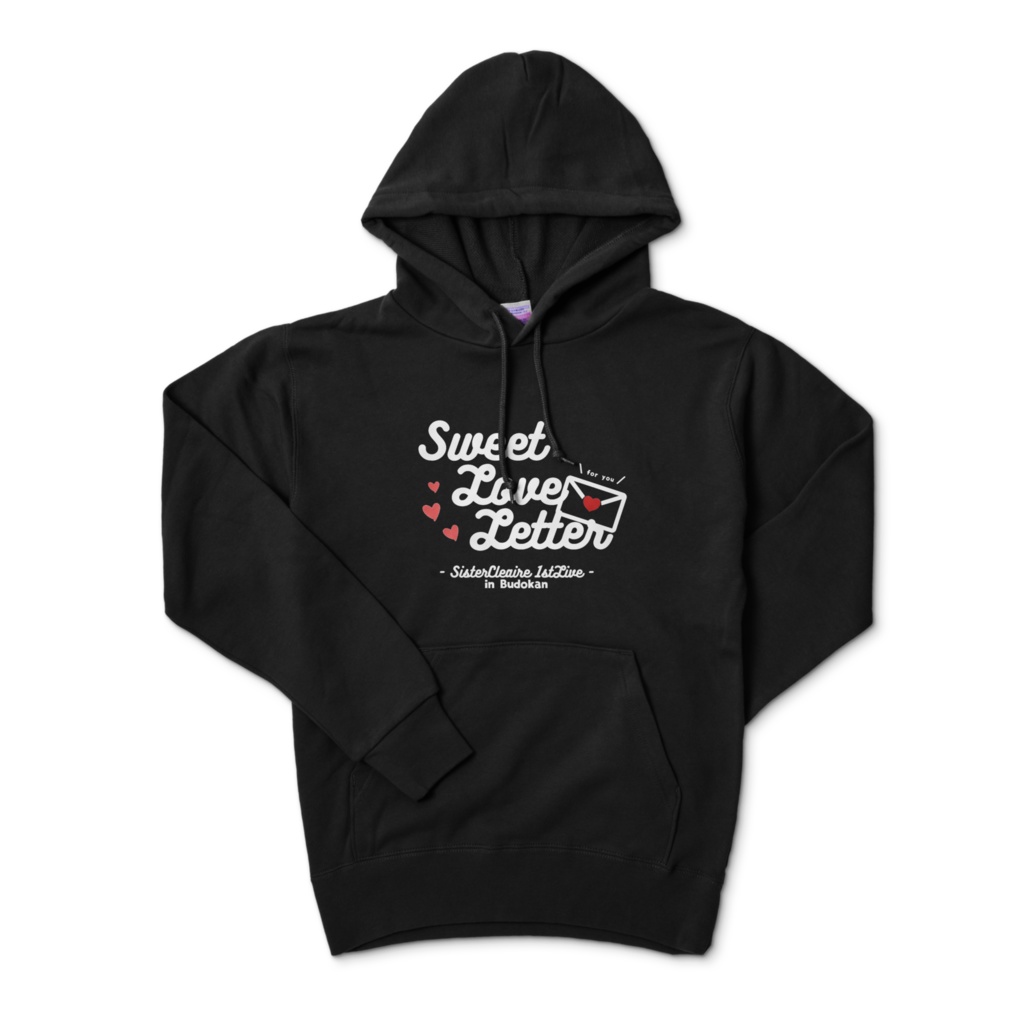 【ライブ風グッズ】シスター・クレア オリジナルパーカー(ブラック)の商品画像