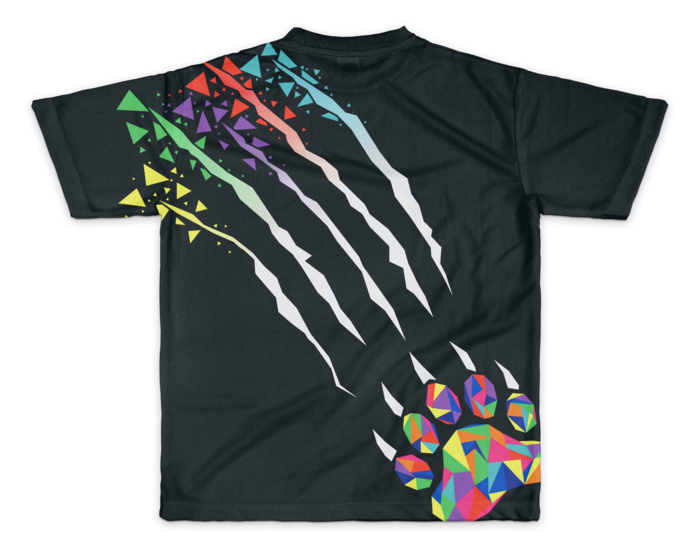 本間ひまわり フルグラフィックTシャツ