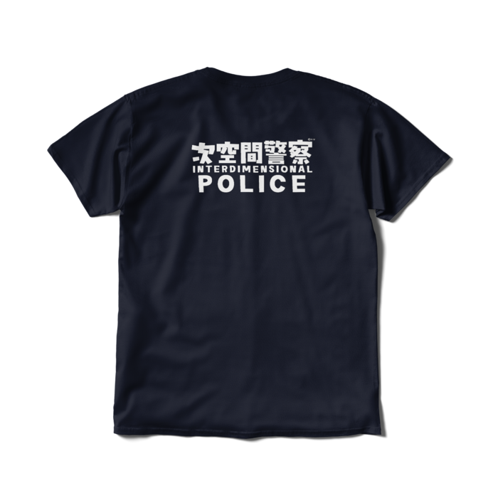 Rai Galilei's Original Instant T-shirt Design A "IPD Standard Uniform" - Navy - Lの商品画像