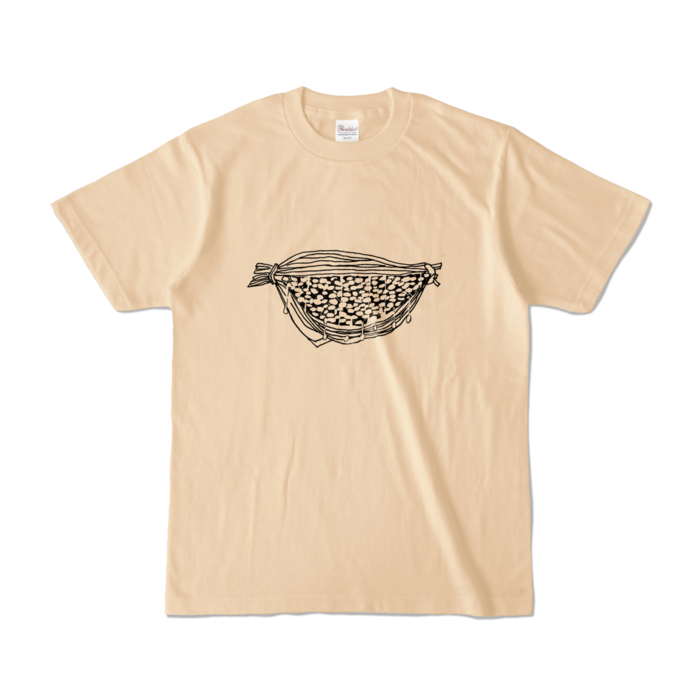 カラーTシャツ - S - ナチュラル