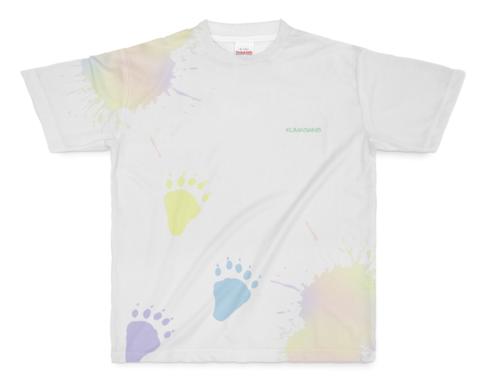 森中花咲 オリジナルフルグラフィックTシャツ フルグラフィックTシャツ - M -(白)の公式画像