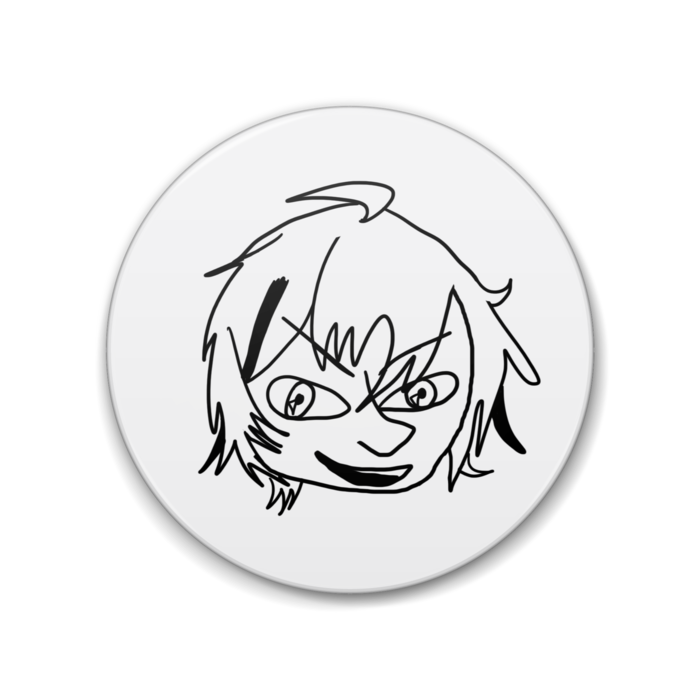 Vtuberロック革命2021 オリジナル缶バッジ 缶バッジ - 88mm 不破湊