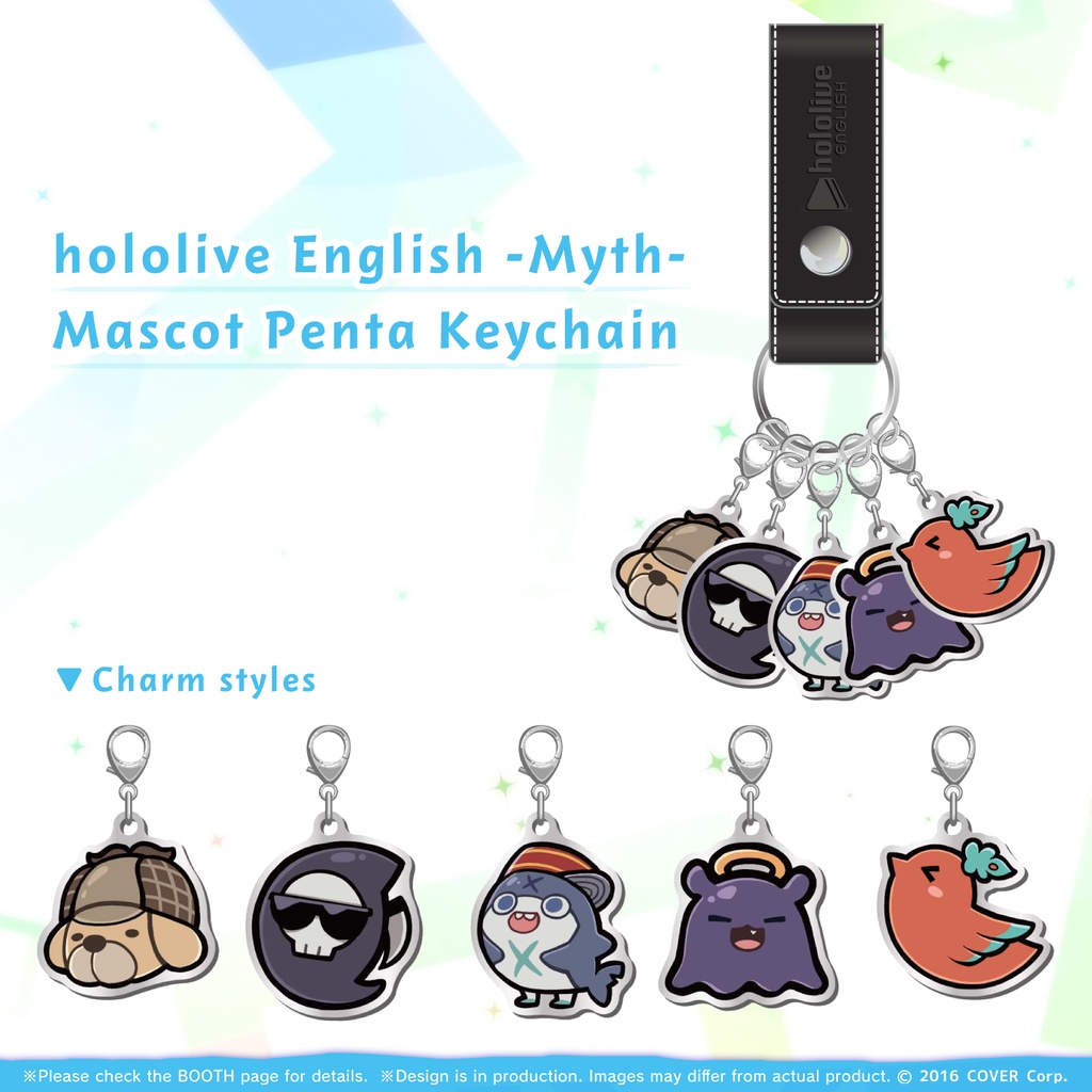ホロライブEnglish -Myth- 活動半年記念グッズ ワトソン・アメリア アクリルスタンドの公式画像