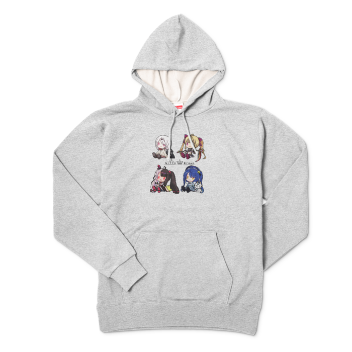 Lilly Crown パーカー パーカー - XL - 杢グレーの公式画像