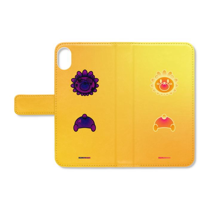 【限定色】本間ひまわり オリジナルスマホケース 【限定色】手帳型iPhoneケース - iPhone XR - ストラップ穴 なし