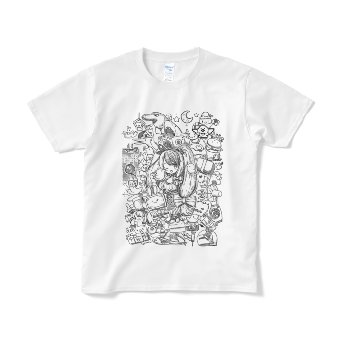 夜見れな オリジナルTシャツ Tシャツ - S - ホワイト
