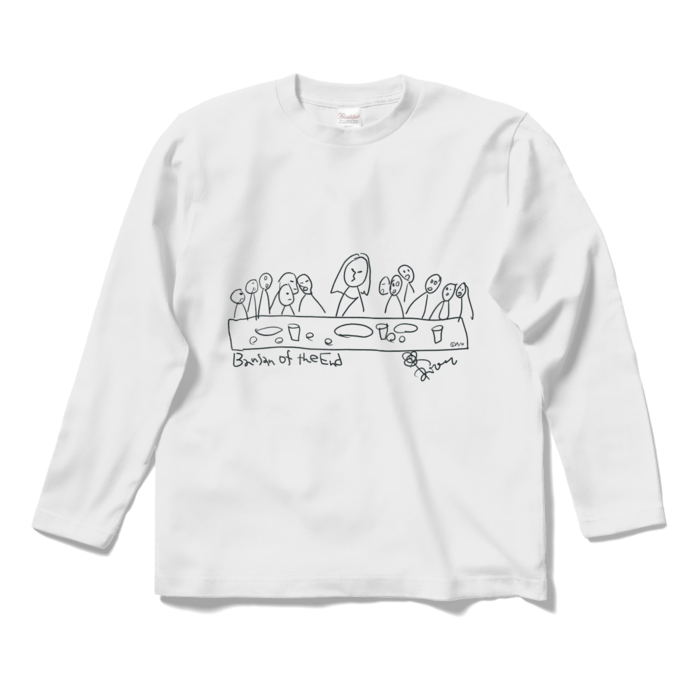 Bansan of the End ロングスリーブTシャツ ホワイト - S