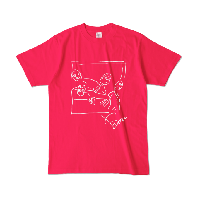 鷹宮リオン ゲ◯ニカカラーTシャツの商品画像