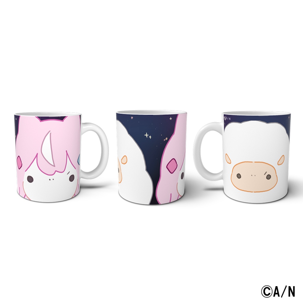 ヤン ナリ せかいせいふく(•ˋ _ ˊ•)オリジナルマグカップの商品画像