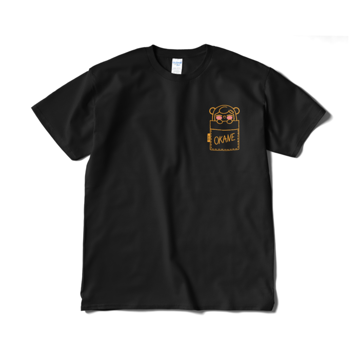 セフィナ オリジナルTシャツ ポケットメカフィナ - ブラック -XLの公式画像