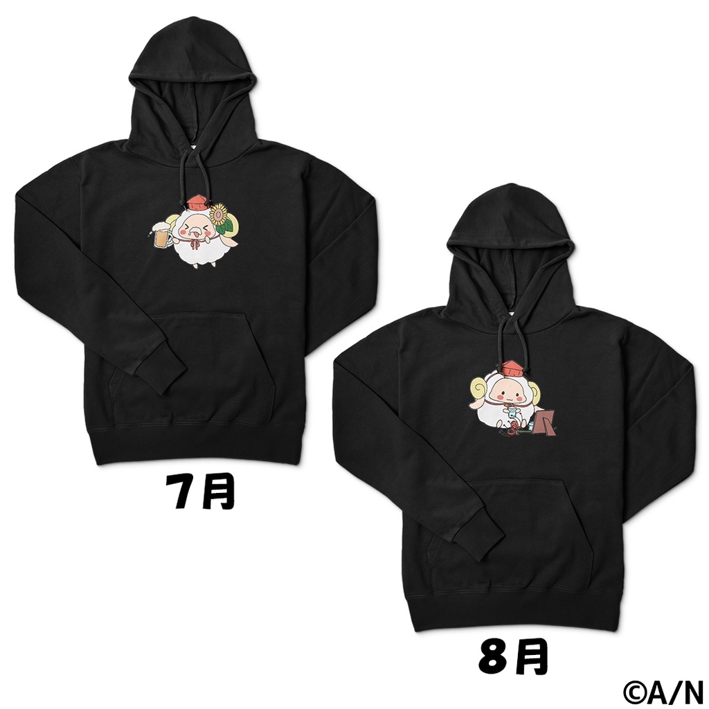 やまなつ晩酌RADIO オリジナルパーカー ブラックの商品画像