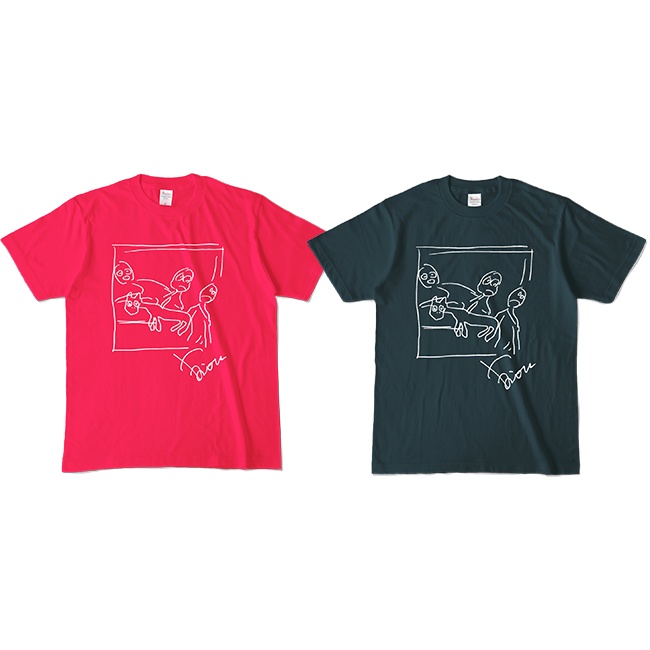 鷹宮リオン ゲ◯ニカカラーTシャツの商品画像