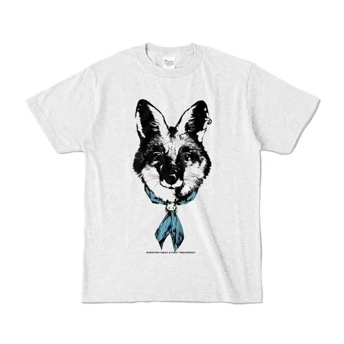 白上フブキ一周年記念Tシャツ（ホワイトアッシュ：色あり）