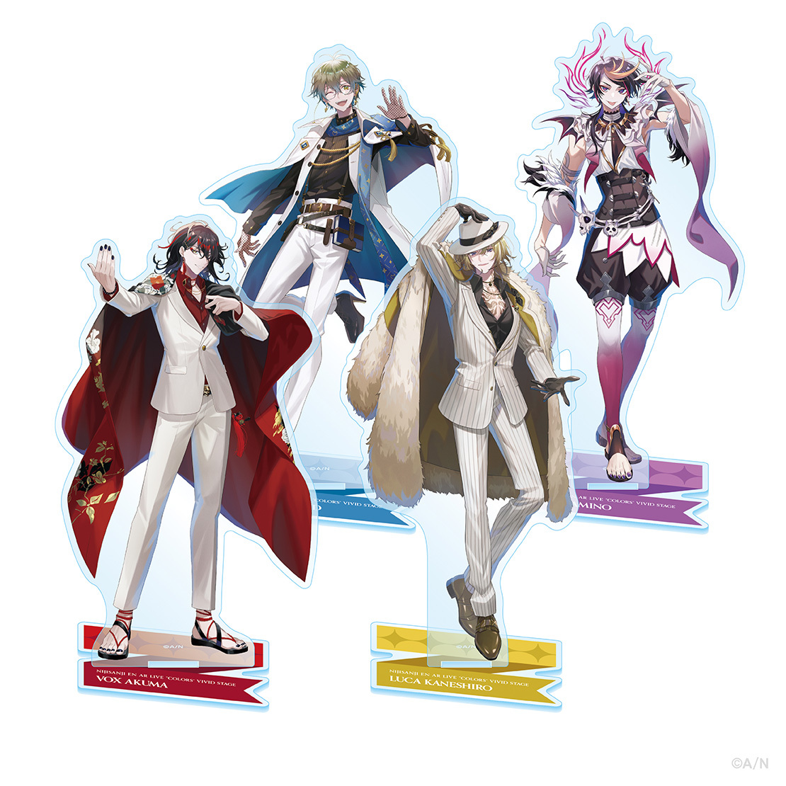 【NIJISANJI EN AR LIVE "COLORS"】アクリルスタンド Luxiem 闇ノシュウ