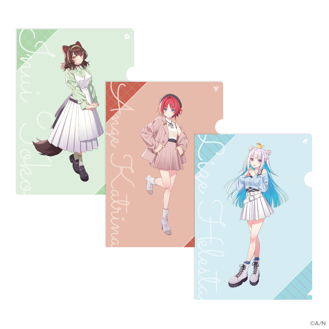 【さんばか 5th Anniversary】クリアファイル アンジュ・カトリーナの公式画像