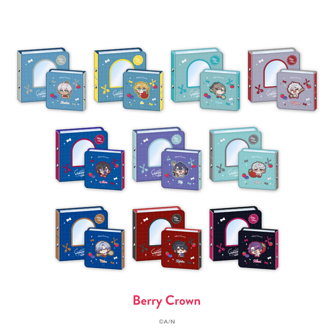 【にじさんじ 8th】コレクトブック Berry Crown 【にじさんじ 8th】コレクトブック エクス・アルビオの公式画像